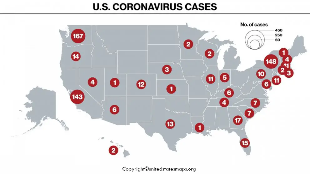 United States Coronavirus Map