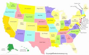 US Map With Capitals In PDF Printable US Map With Capitals Map Of Us With Capitals 300x188