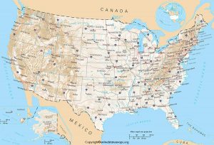 Printable US Highway Map | Highway Map of USA