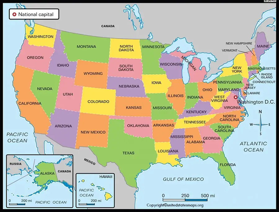 US Political Map