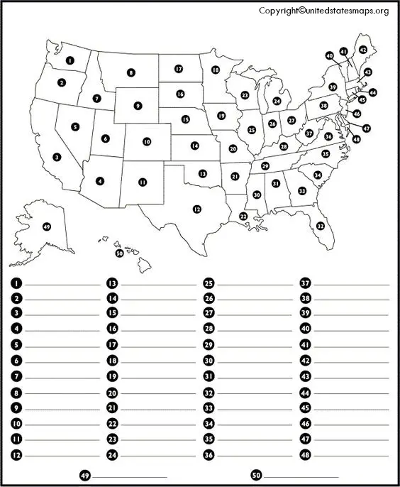 Map of America Quiz