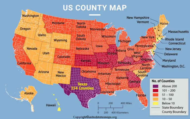 US County Map County Map Of US