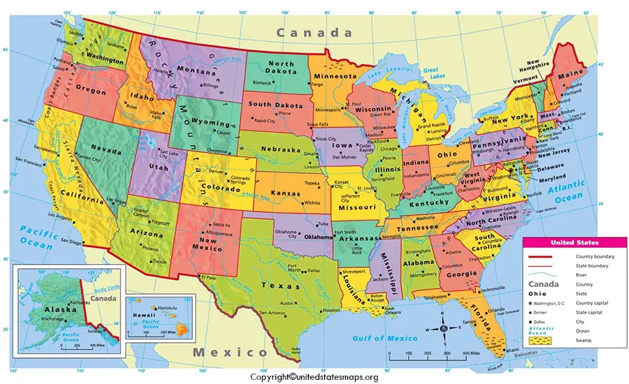 America Political Map