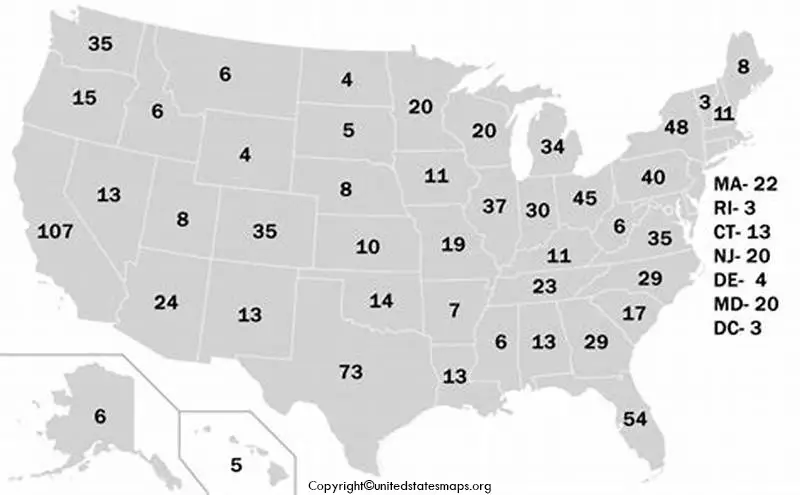 USA Voting Map