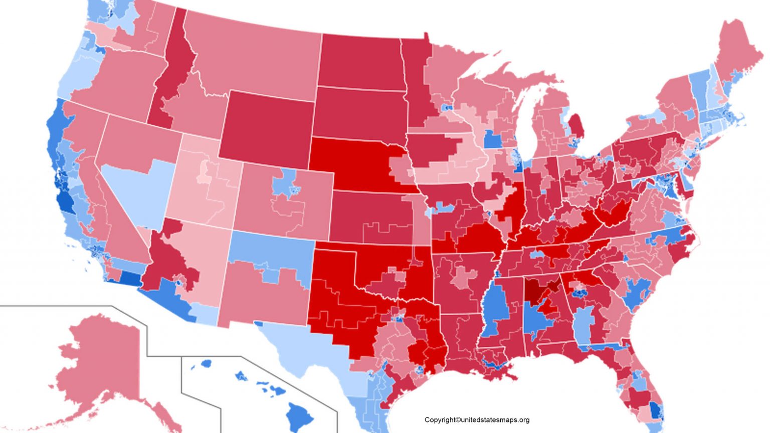 US Election Map | Election Map Of United State