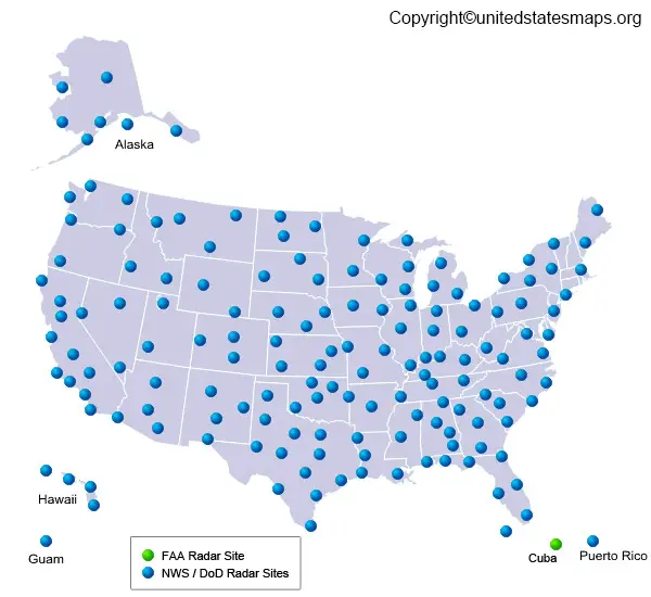 America Radar Map