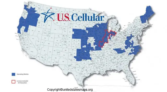 America Cellular Coverage Map