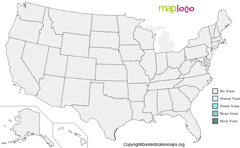 Fillable US Map