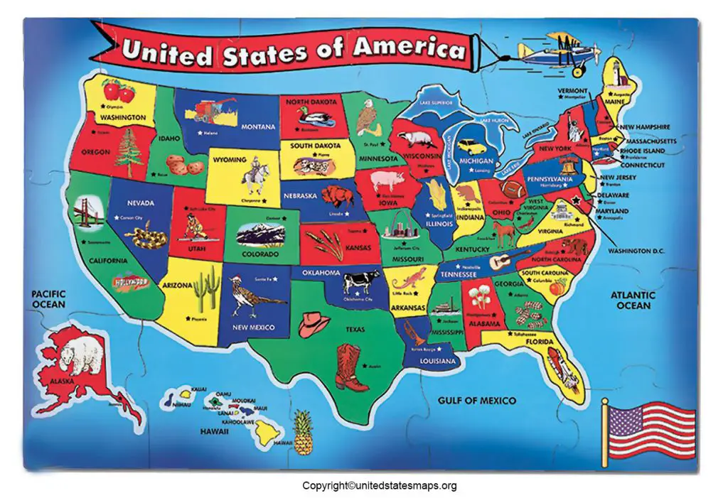 attraction map of us