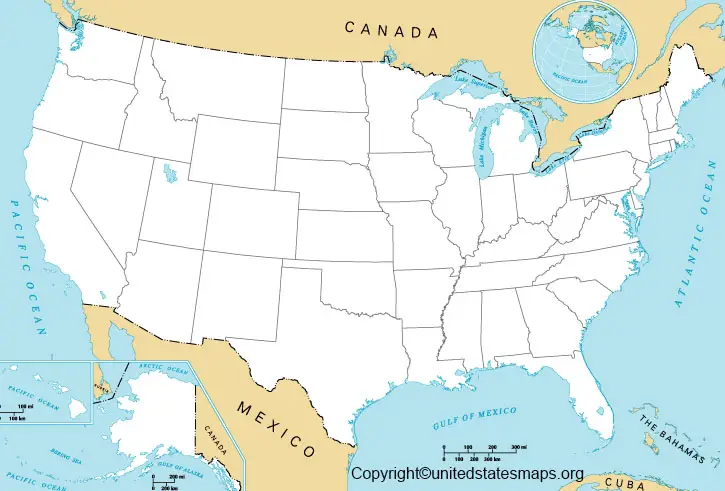 continental us maps
