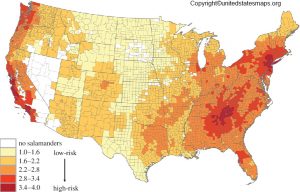 US Heat Map | United States of America Heat Map