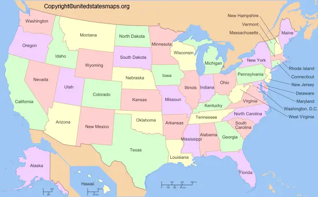 High Resolution US Map | High Resolution Map of USA