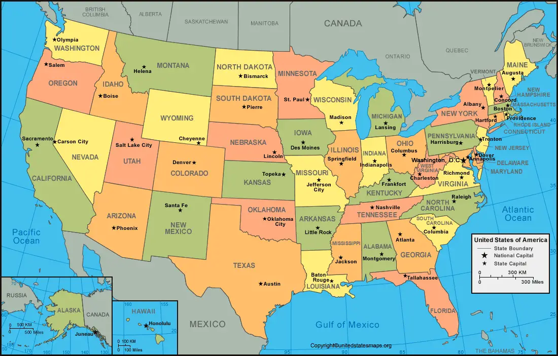 High Resolution US Map | High Resolution Map of USA