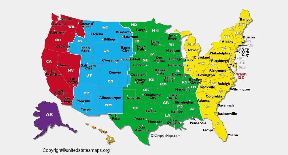 High Resolution US Map | High Resolution Map of USA