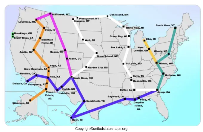 high speed rail map of us