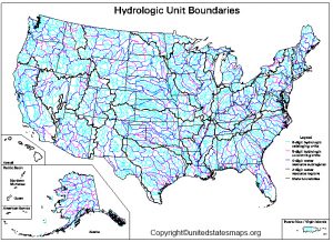 US Hydrological Map | United States Hydrological Map [USA]