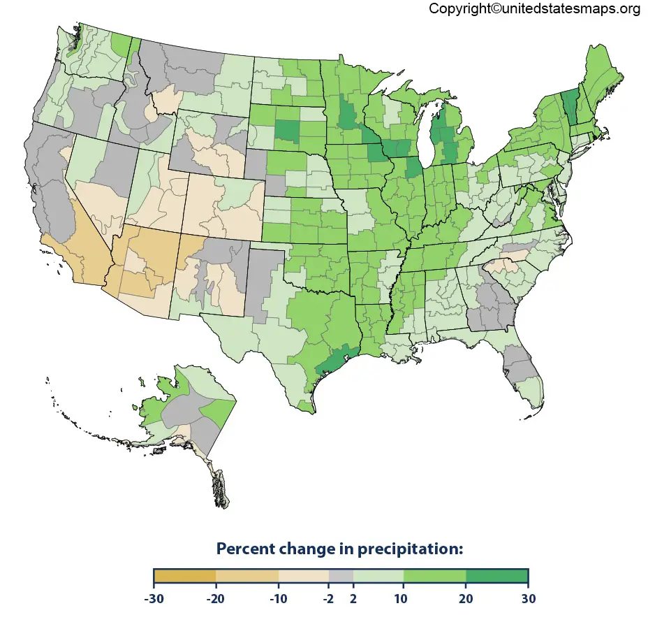 US Precipitation Map