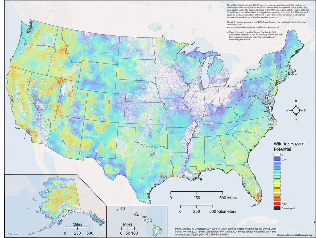 Us Forest Service Fire Map Printable In Pdf 1416