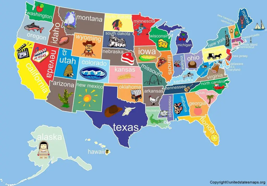 us maps for kid