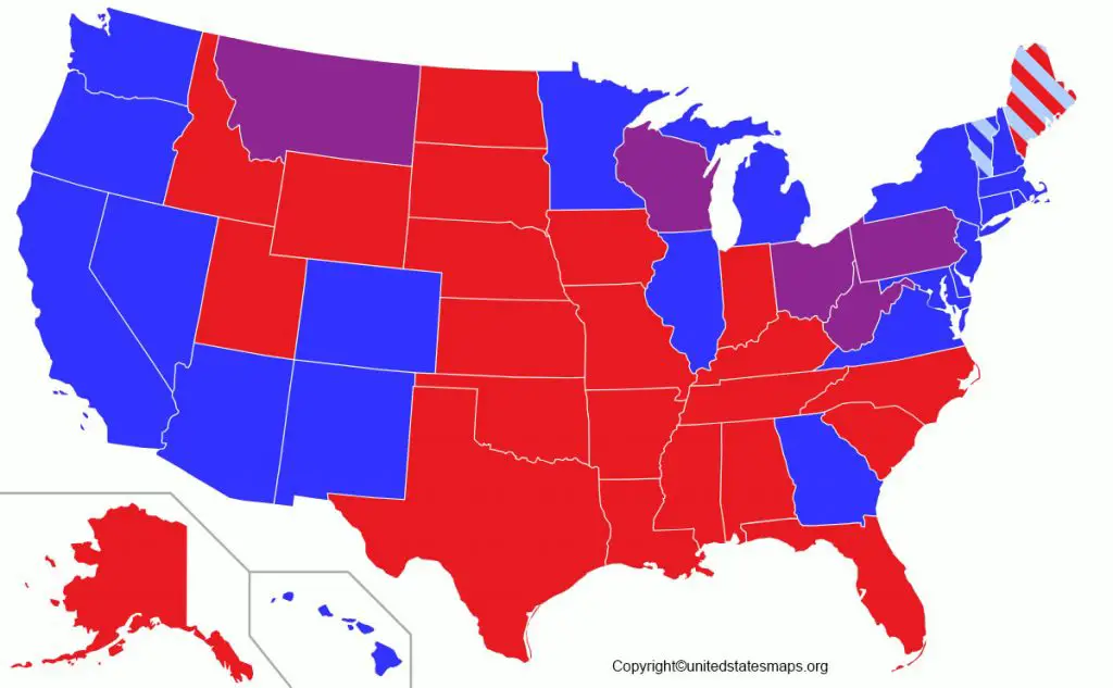 us senator map