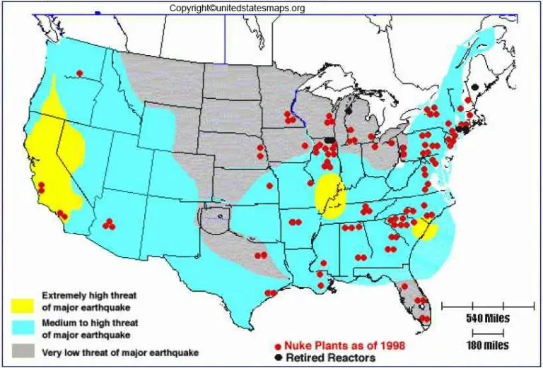 Us Volcano Map United States Volcano Map