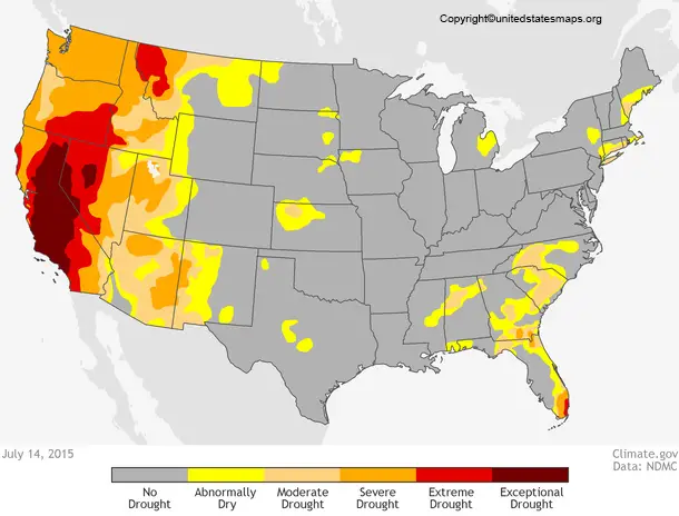 US Wildfire Map