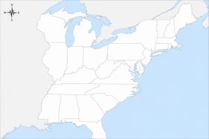 Eastern US Map