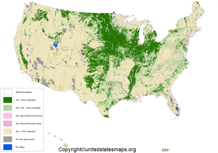 agriculture us maps