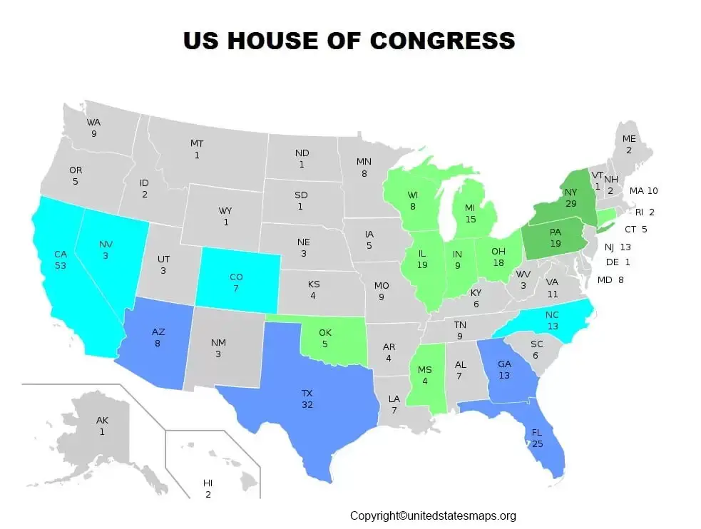 house district map of usa