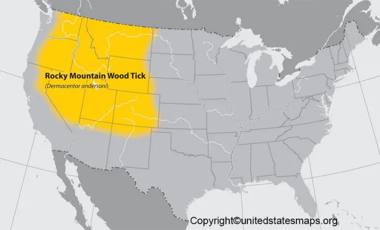US Map Rocky Mountains | United States Rocky Mountains Map