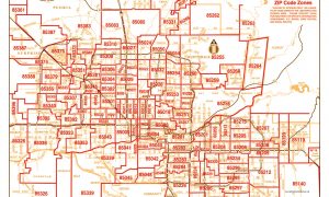 Phoenix Zip Code Map | Map of Phoenix with Zip Codes