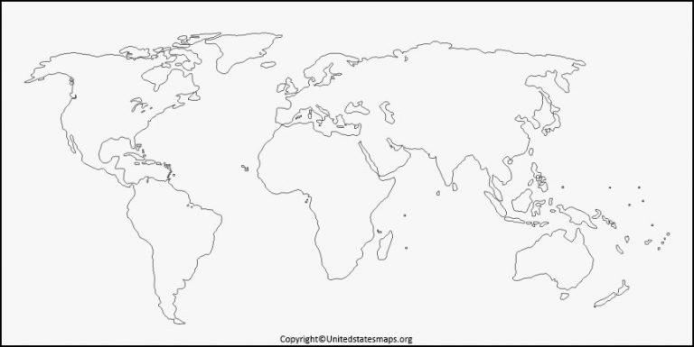 Blank World Map | Blank Maps of the World