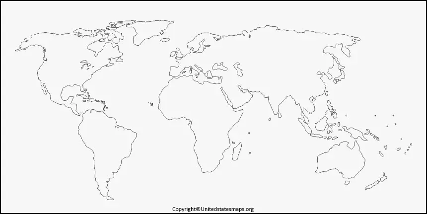 World Map Blank