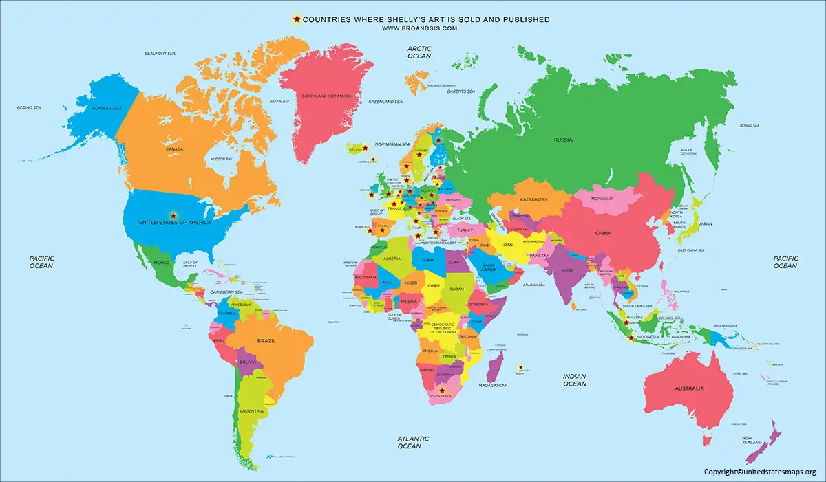 World Political Map | Political Map of the World