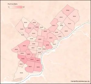 Philadelphia Zip Code Map With Streets (Printable PDF)