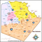 San Antonio Zip Code Map | Map Of San Antonio Zip Codes