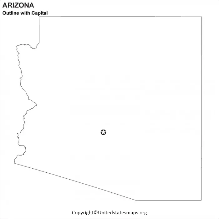 Transparent PNG Arizona Map 