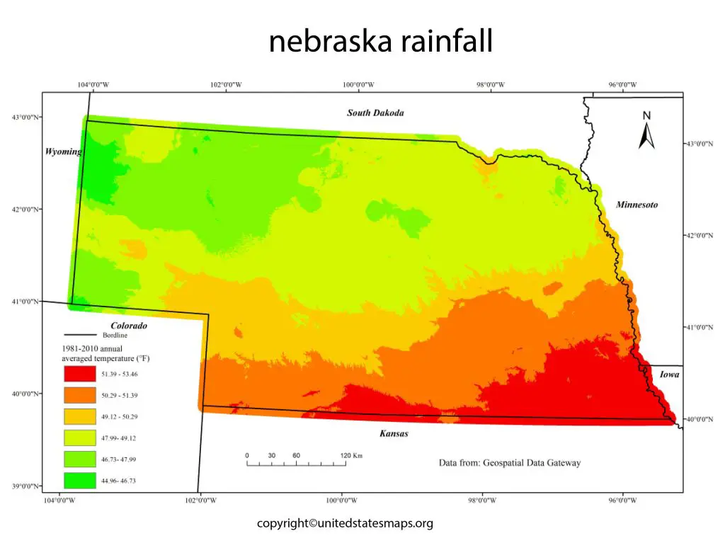 24 Hour Rainfall Map Nebraska