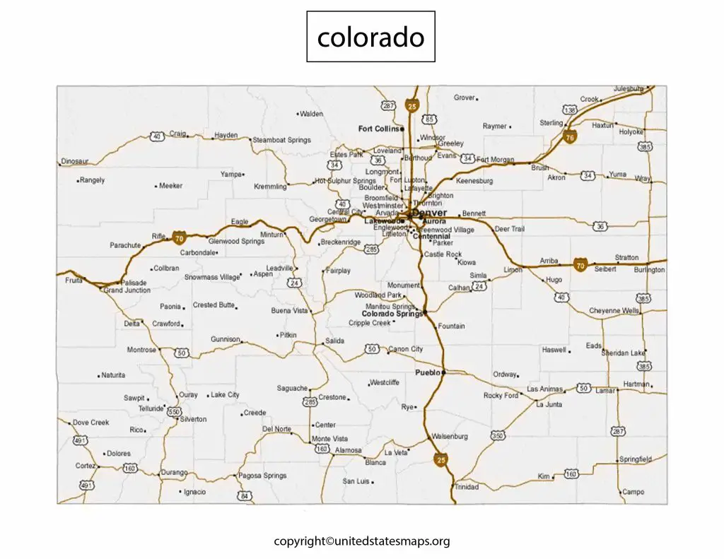 Colorado Political Party Map