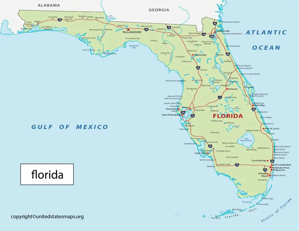 Florida Political District Map