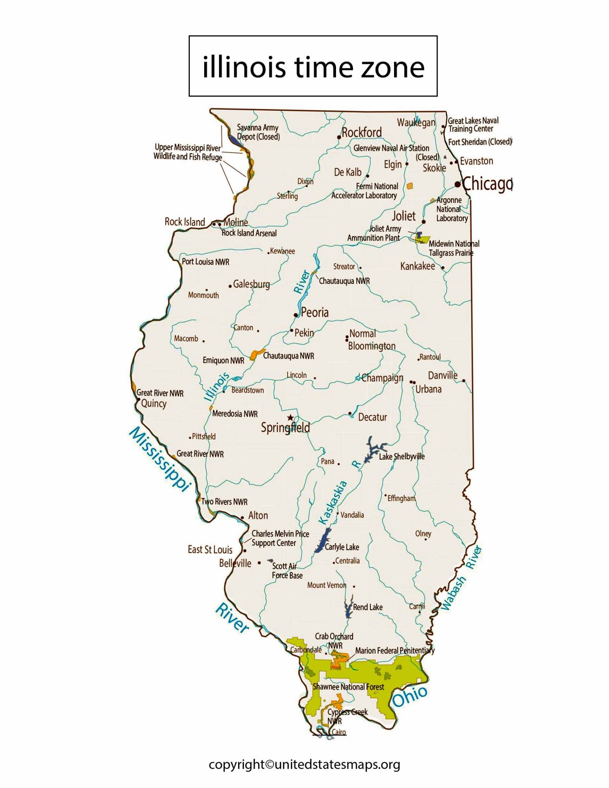 Illinois Time Zone Map Map Of Illinois Time Zones illinois-time-zone-map-map-of-illinois-time-zones