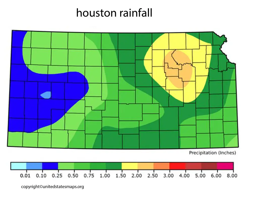 Kansas Rainfall Maps