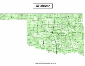 Oklahoma Political Map | Political Map Of Oklahoma