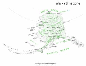 alaska time zone map