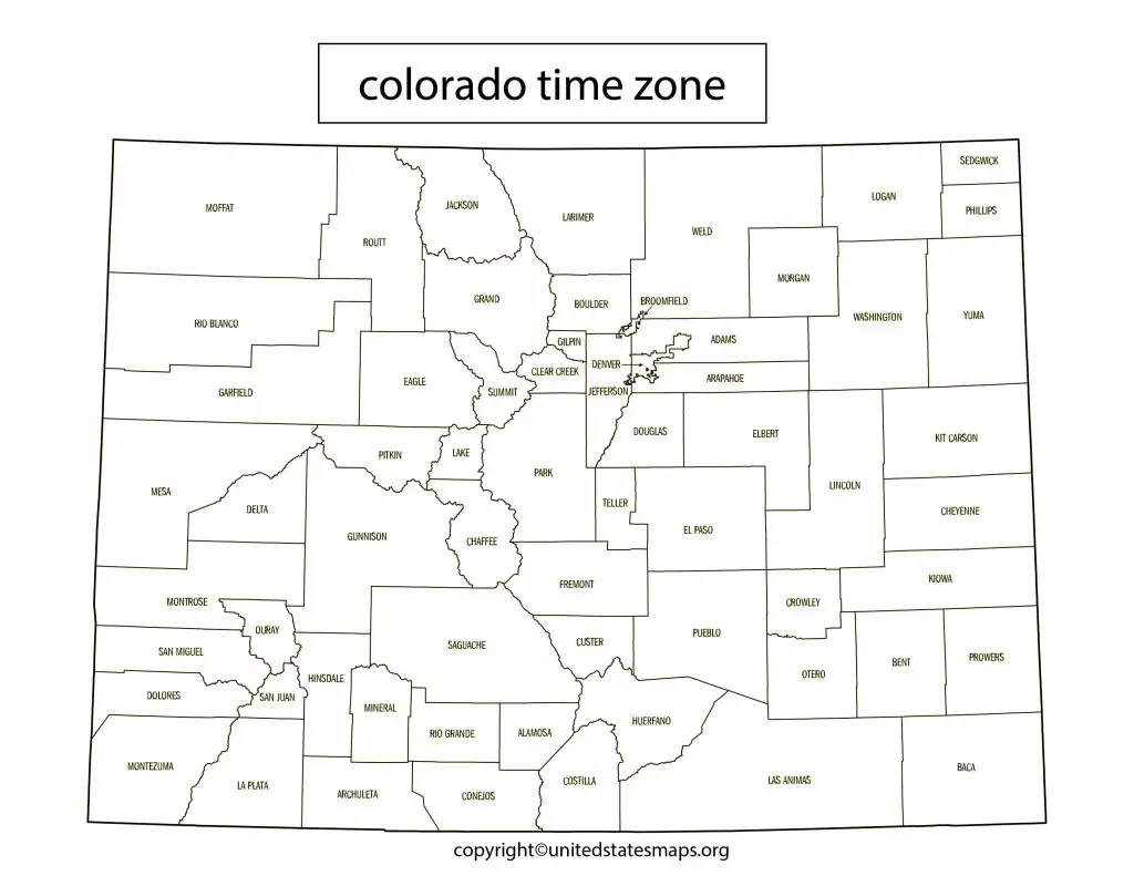 colorado time zone map