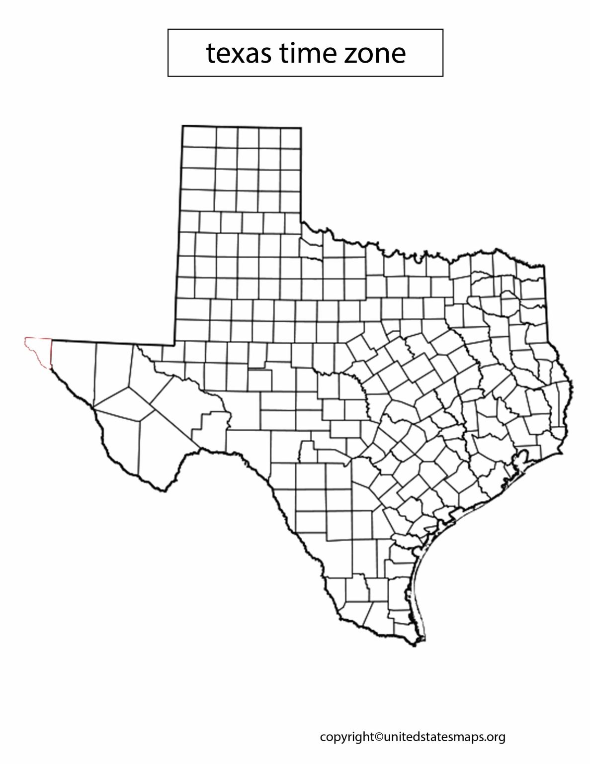 texas time zone map