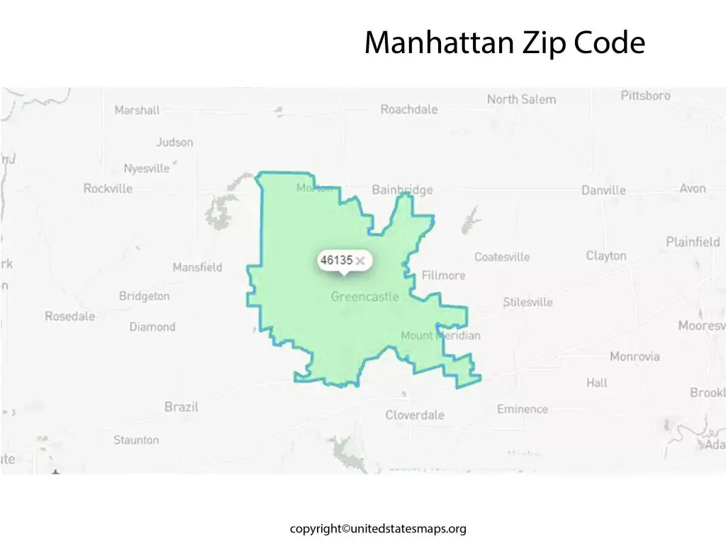 Manhattan Zip Code Map Zip Code Map Of Manhattan 8720