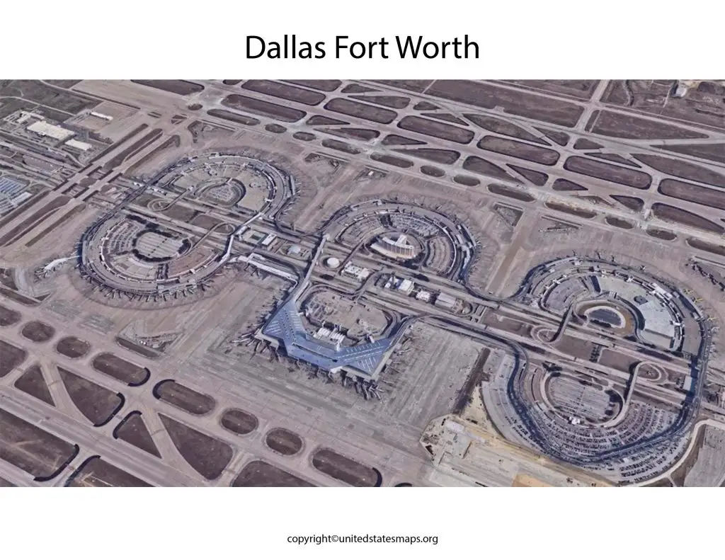Dallas Fort Worth Airport Map