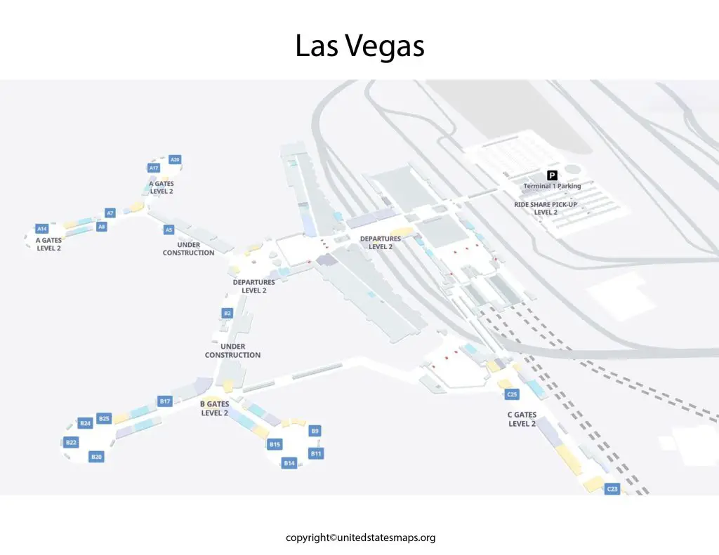Las Vegas Airport Gate Map