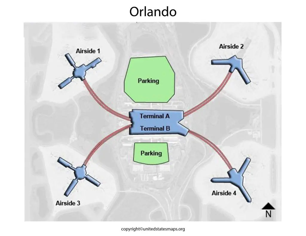 Orlando Airport Gate Map